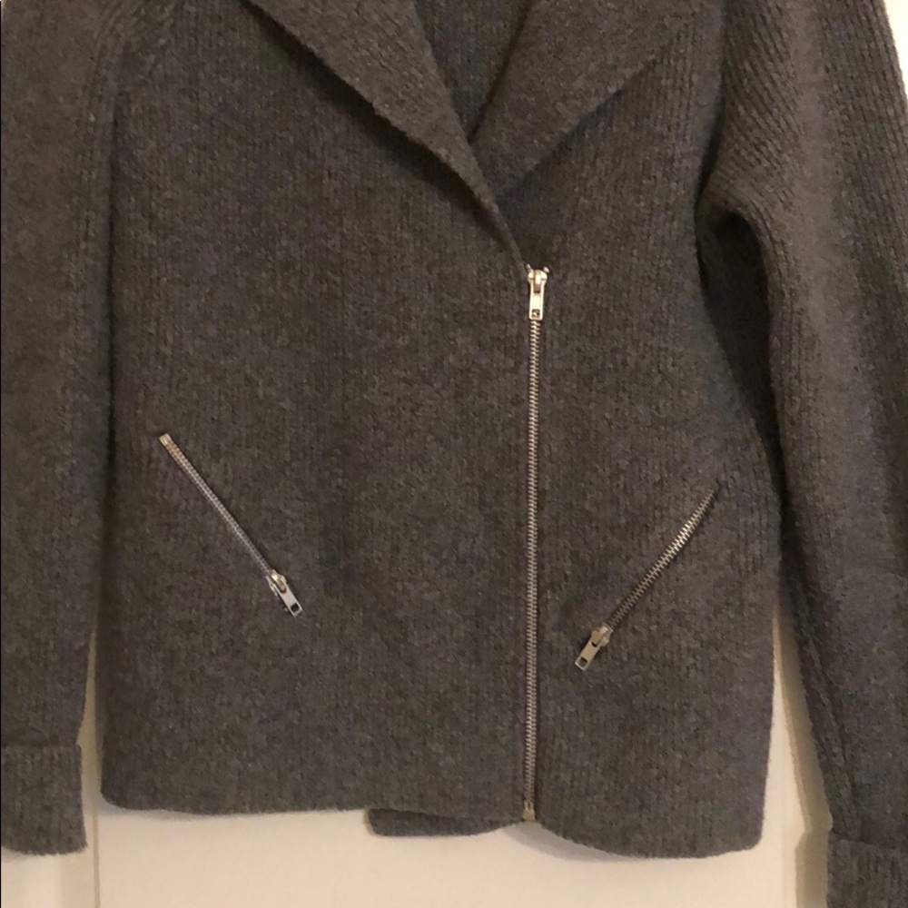 Gray Sweater Jacket - image 3